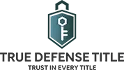 True Defense Title Logo